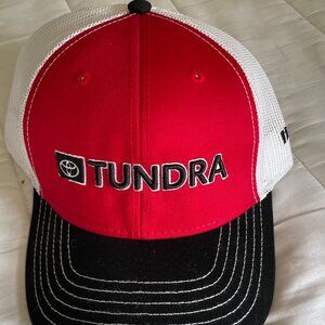 Toyota Tundra Embroidered Snapback Trucker Hat.
